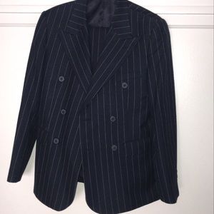 Alain Dupetit double breasted pinstripe
